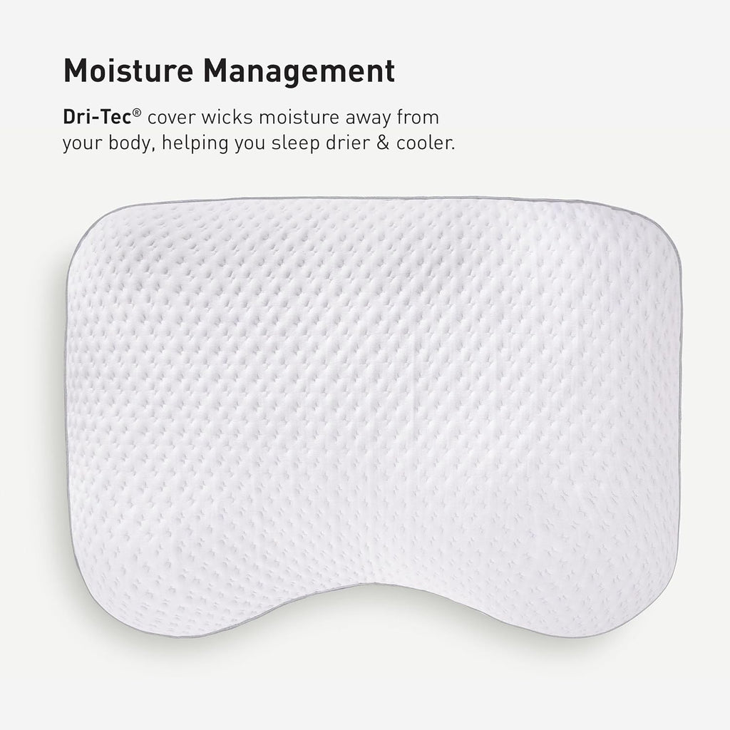 Bedgear Balance 3.X Cuddle Curve Performance Pillow – Extra Large Moisture Wicking Pillow for Sleeping, Lounging, Watching TV – Washable…
