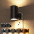 WelcometoBriigniteenjoyyourtimehere Briignite Night Lights Plug into Wall, 5CCT LED Night Light Plug in, Dusk to Dawn Sensor, 330° Swivel P…
