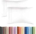 King Pillow Cases Set of 2 - Ultra Soft Hotel Quality Pillowcase Covers - Comfy, Cozy & Wrinkle Free - Shrinkage and Fade Resistant…