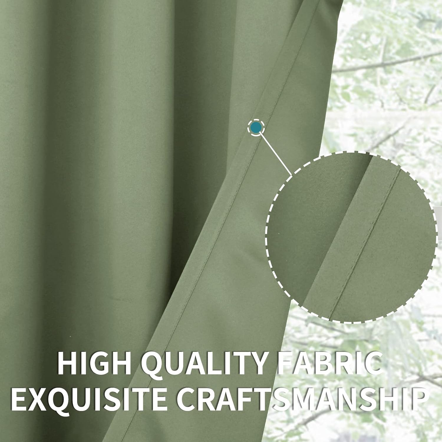 BGment Room Darkening Curtains 54 Inches Long - Grommet Thermal Insulated Drapes Window Treatment Curtains for Bedroom, 2 Panels, 52 x 54 I…
