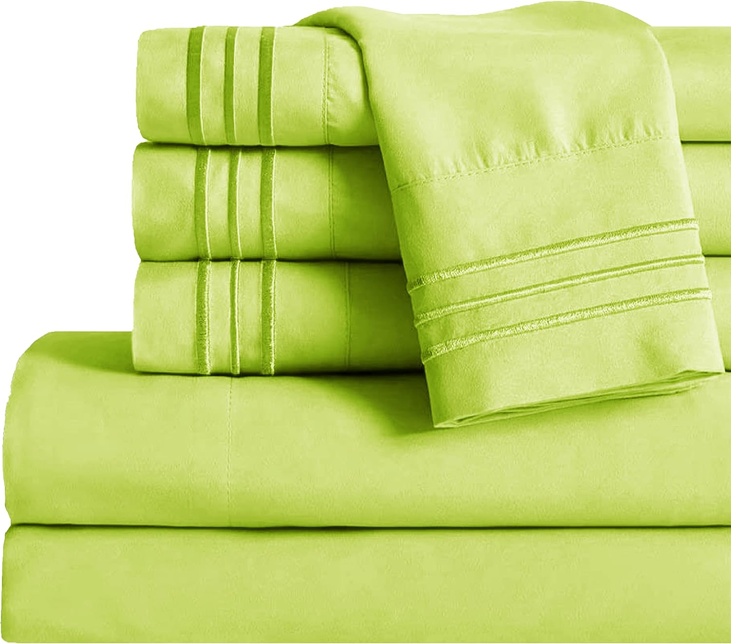 MocassiLuxuryBedding Mocassi Twin Sheet Set - Luxury Hotel 1800 Premier Bedding Sheets & Pillowcases - Ultra Soft Breathable & Cooling Bed…