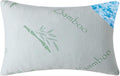 Hoxxme Shredded Memory Foam Pillows Set of 1, Cooling Zippered Breathable Memory Foam Bed Pillow for Sleeping 1 Pack, Queen Size Firm Pillo…