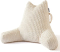 Yagamo Standard Reading Pillow for Bed Sitting Up, Backrest Pillow with Shredded Memory Foam Filling, Back Support Cushion, Bed Rest…