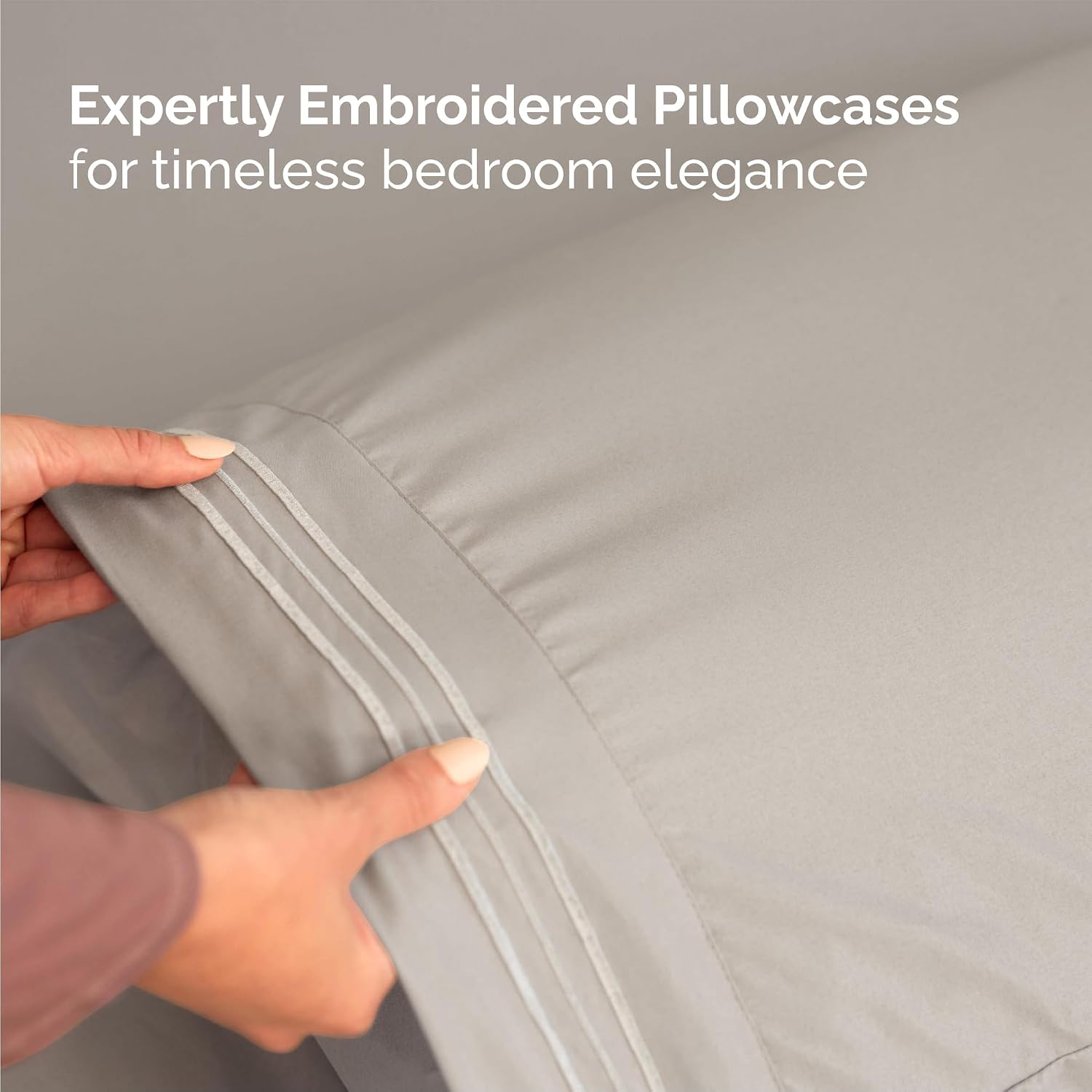 Full Size 4 Piece Sheet Set - Comfy Breathable & Cooling Sheets - Hotel Luxury Bed Sheets for Women and Men - Deep Pockets, Easy-Fit…