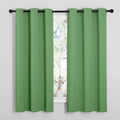 NICETOWN Room Darkening Curtains 63" Long Set of 2 for Bedroom, Forest Green Nursery Essential Thermal Insulated Solid Grommet Top…
