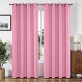 Joydeco Blackout Curtains 84 Inchs Long 52 Wide Black Out Curtains 2 Panels, Thermal Insulated Long Curtain& Drapes Room Darkening Grommet…