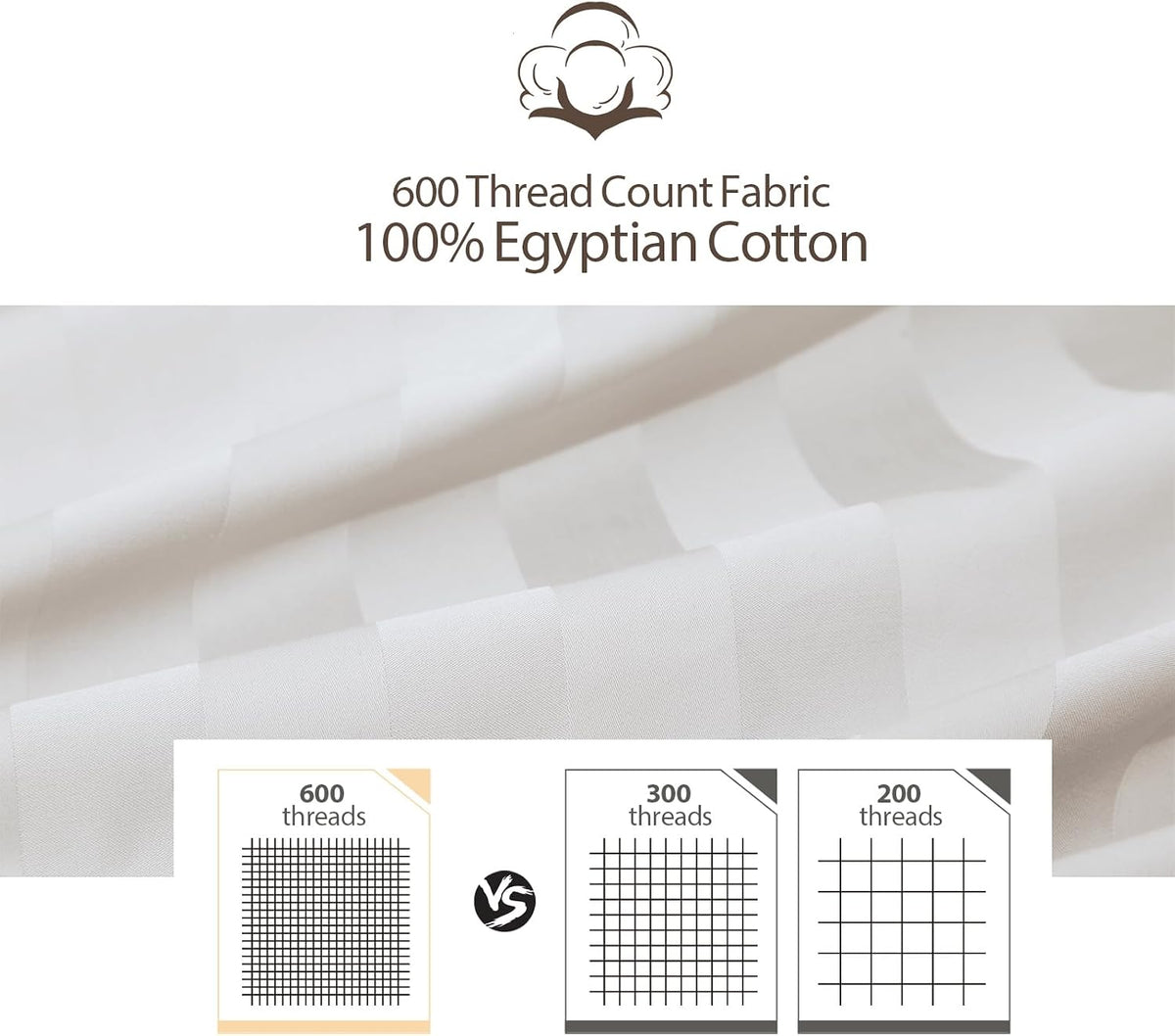 ShunjieHome 100% Egyptian Cotton Zippered Toddler Pillowcases Set of 4, 600 Thread Count Small Pillow Cases, Super Soft and Breathable Pill…