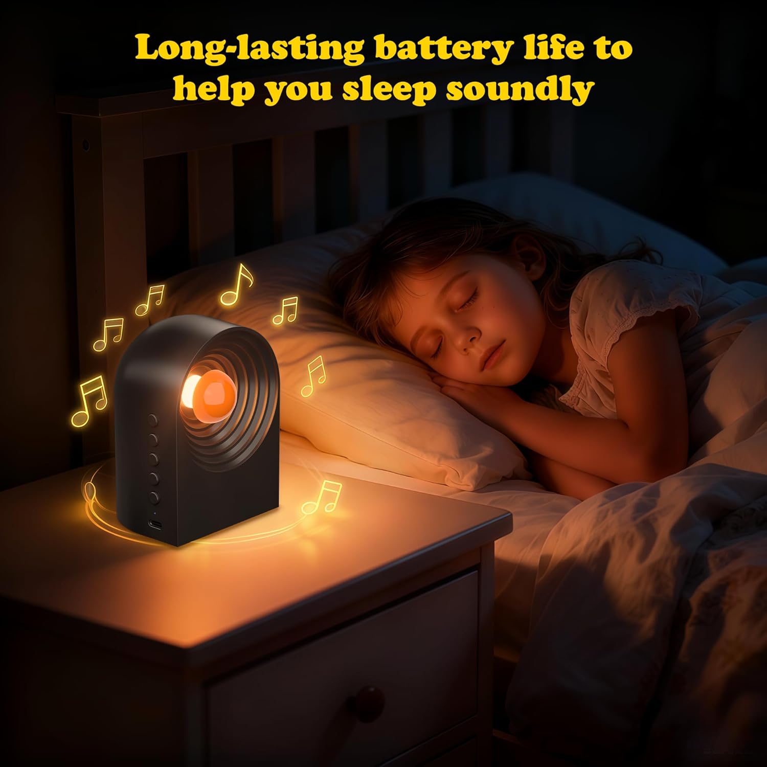 UNEEDE White Noise Sound Machine with Bluetooth Functionality, Night Light, Portable Bluetooth Speaker with Noise Canceling for Office &…