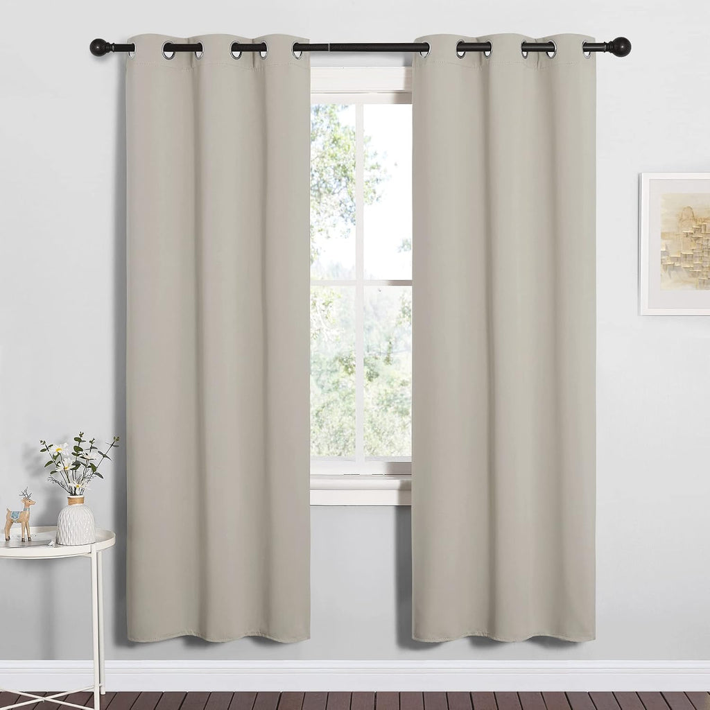 NICETOWN Blackout Curtains for Bedroom, 72 inches Long Curtains & Drapes for Living Room, Thermal Insulated Window Treatment Draperies…