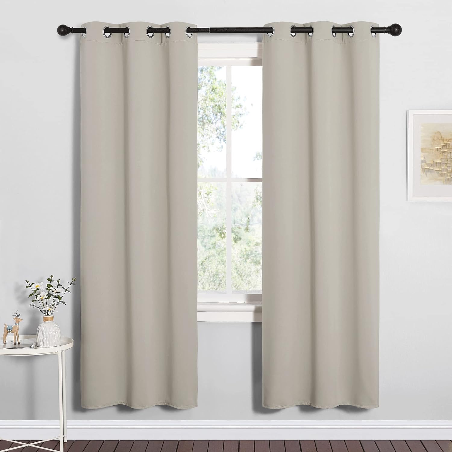 NICETOWN Blackout Curtains for Bedroom, 72 inches Long Curtains & Drapes for Living Room, Thermal Insulated Window Treatment Draperies…