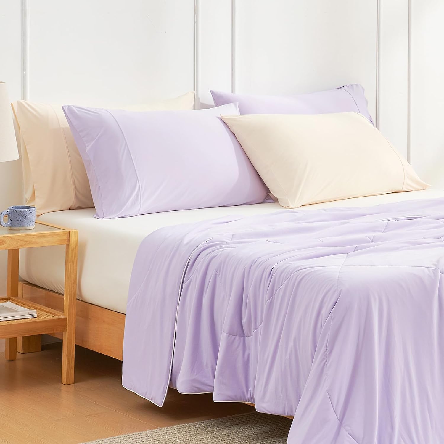 CozyBliss Cozy Bliss 2pcs Cooling Pillow Cases Set for Hot Sleepers & Night Sweats, Q-Max 0.5 Silky Wrinkle-Free Pillow Covers with Envelop…