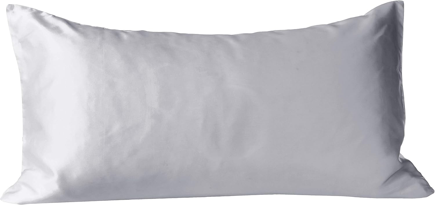 MorningGlamour Morning Glamour Satin Pillowcases for Hair & Skin, Similar to Silk, Single King Size, Cooling Pillow Case with Envelope Clos…