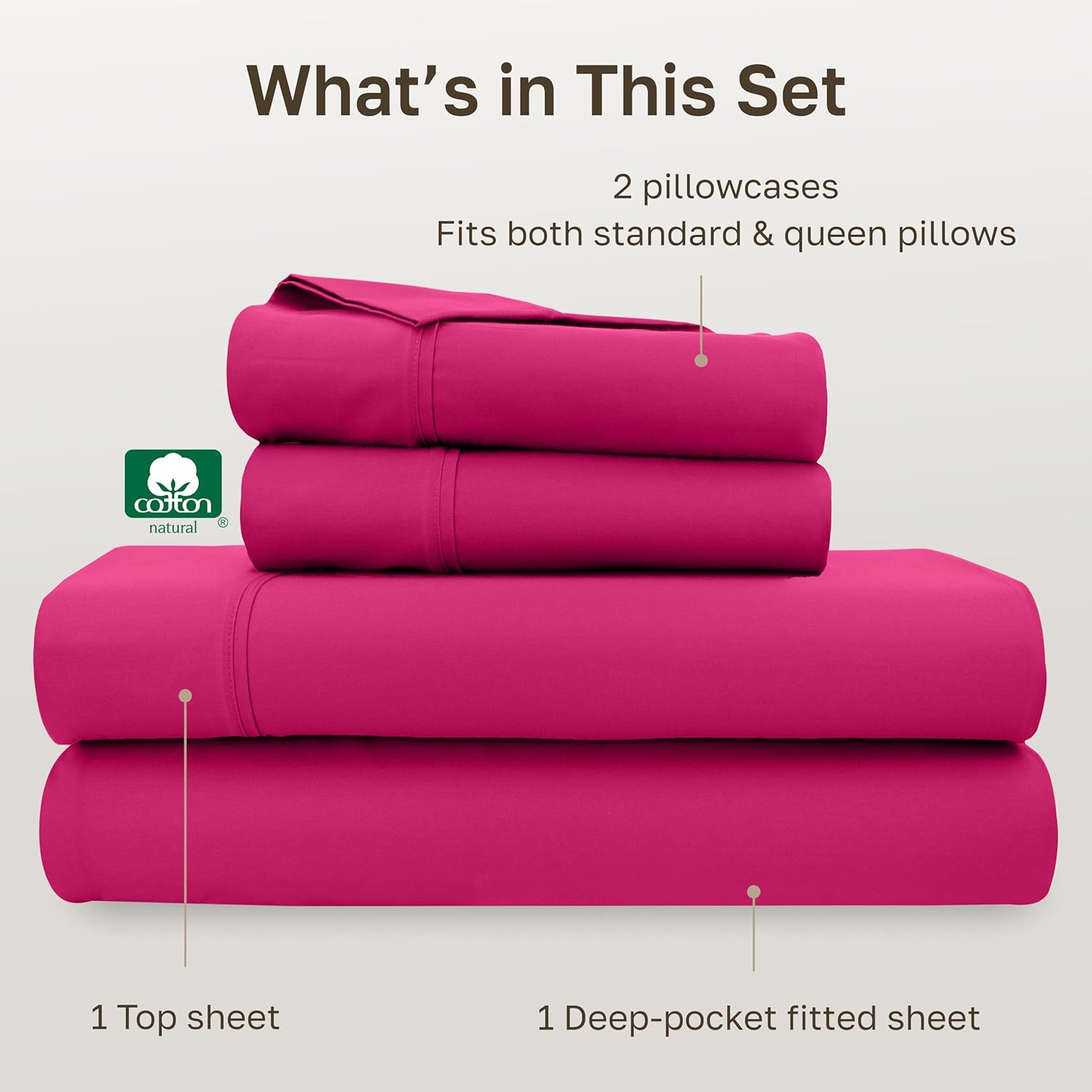CaliforniaDesignDen California Design Den Soft Queen Size 100% Cotton Sheet Sets, 400 Thread Count Good Housekeeping Award Winner, Silky Sa…