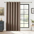 Rybhome RYB HOME Blackout Thermal Insulated Curtains, Portable Curtain for Sliding Glass Door/Storage/Space Room Divider, Large Window Trea…
