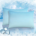 Luxear Cooling Pillow Cases, 2 Pack Arc-Chill Q-max>0.5 Gradient Cool Pillowcases for Hair Skin Hot Sleepers, Silky Soft, Machine Washable…