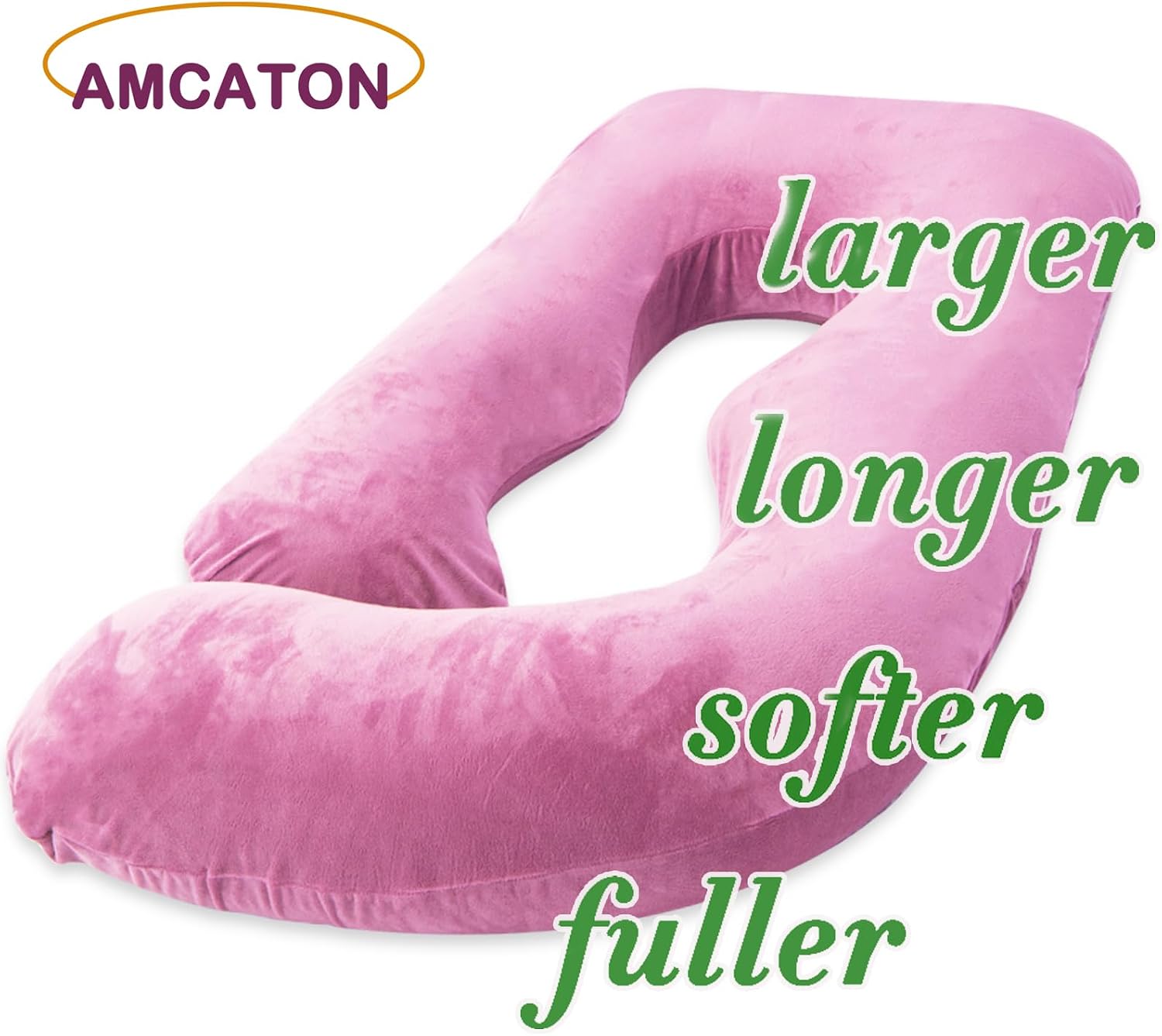 60 Inch Pregnancy Pillow for Sleeping, Extra Large U Shaped Body Pillow, Maternity Pillow for Pregnant Women (Purple)