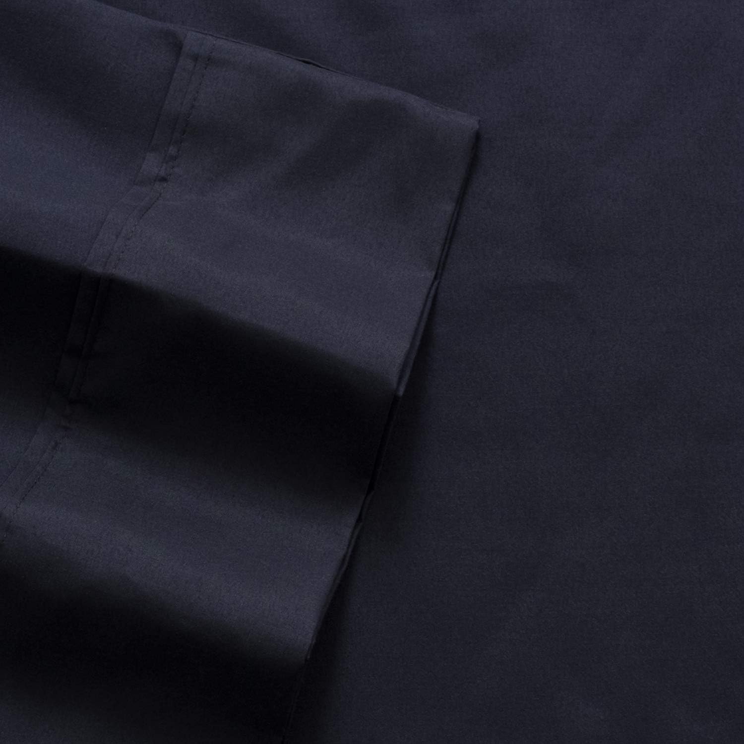 Queen Sheets Navy - 6 Piece 1500 Supreme Collection Fine Brushed Microfiber Deep Pocket Queen Sheet Set Bedding - 2 Extra Pillow Cases…