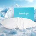 Breescape Cooling Pillow Cases King Size - BlendTekTM Dry & Cool Technology for Hot Sleepers and Night Sweats, Ultra Soft & Smooth Pillowcas…