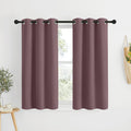NICETOWN Dry Rose Blackout Shack Curtains Noise Reducing, Thermal Insulated and Privacy Room Darkening Drape Panels for Boy's Guest Room…