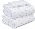 Ruvanti 100% Cotton Percale Sheets Twin XL Size – Crisp Cooling Bed Sheets for Hot Sleepers, Deep Pocket 16”, Soft Breathable & Durable Hot…