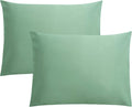 FLXXIE Pillow Cases Standard Size, Soft Microfiber Pillow Covers with Envelope Closure, Wrinkle, Stain Resistant Pillowcases, 2 Piece…