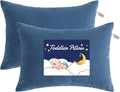 Ntbay Toddler Pillows, Down Alternative 13"x18" Pillows, Machine Washable - Soft and Breathable Travel Small Pillow for Sleeping, Ideal for…