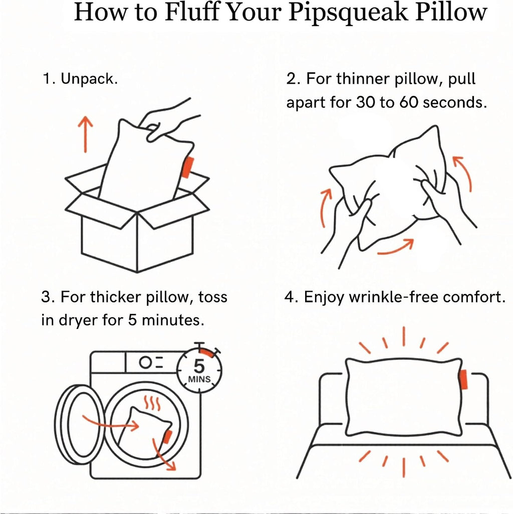 Urban Infant Pipsqueak Microfiber Pillow - Small, Mini, Tiny - 11 x 7 in - Perfect for Travel, Cars, Airplanes, Camping, Dogs, Kids…