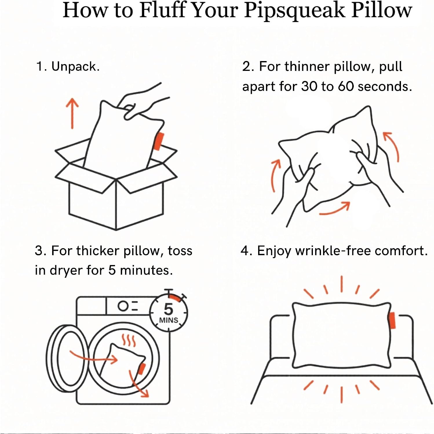 Urban Infant Pipsqueak Microfiber Pillow - Small, Mini, Tiny - 11 x 7 in - Perfect for Travel, Cars, Airplanes, Camping, Dogs, Kids…