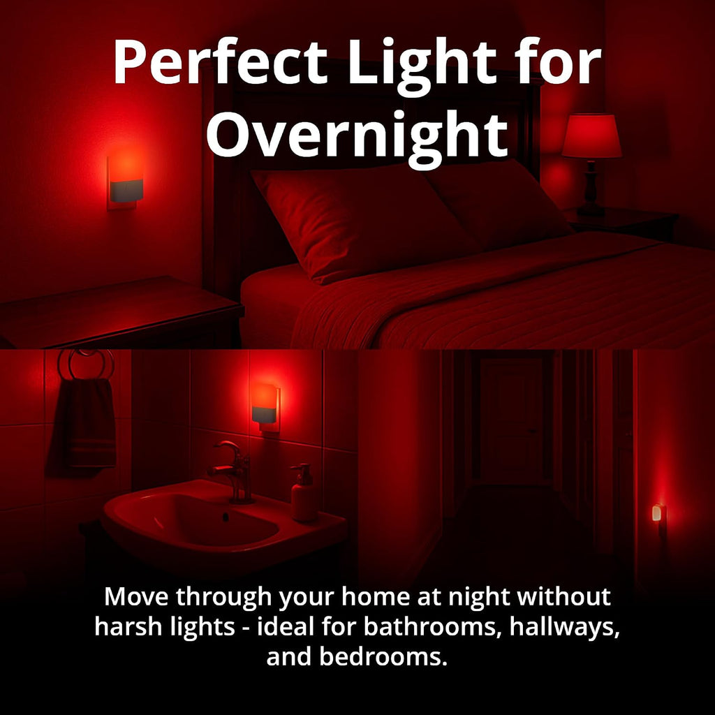GammaLightTherapy Revive - 670nm Red Night Light (2 Pack) by Gamma - Sleep relaxation - Melatonin Promoting Natural 2 Pack Plastic R…