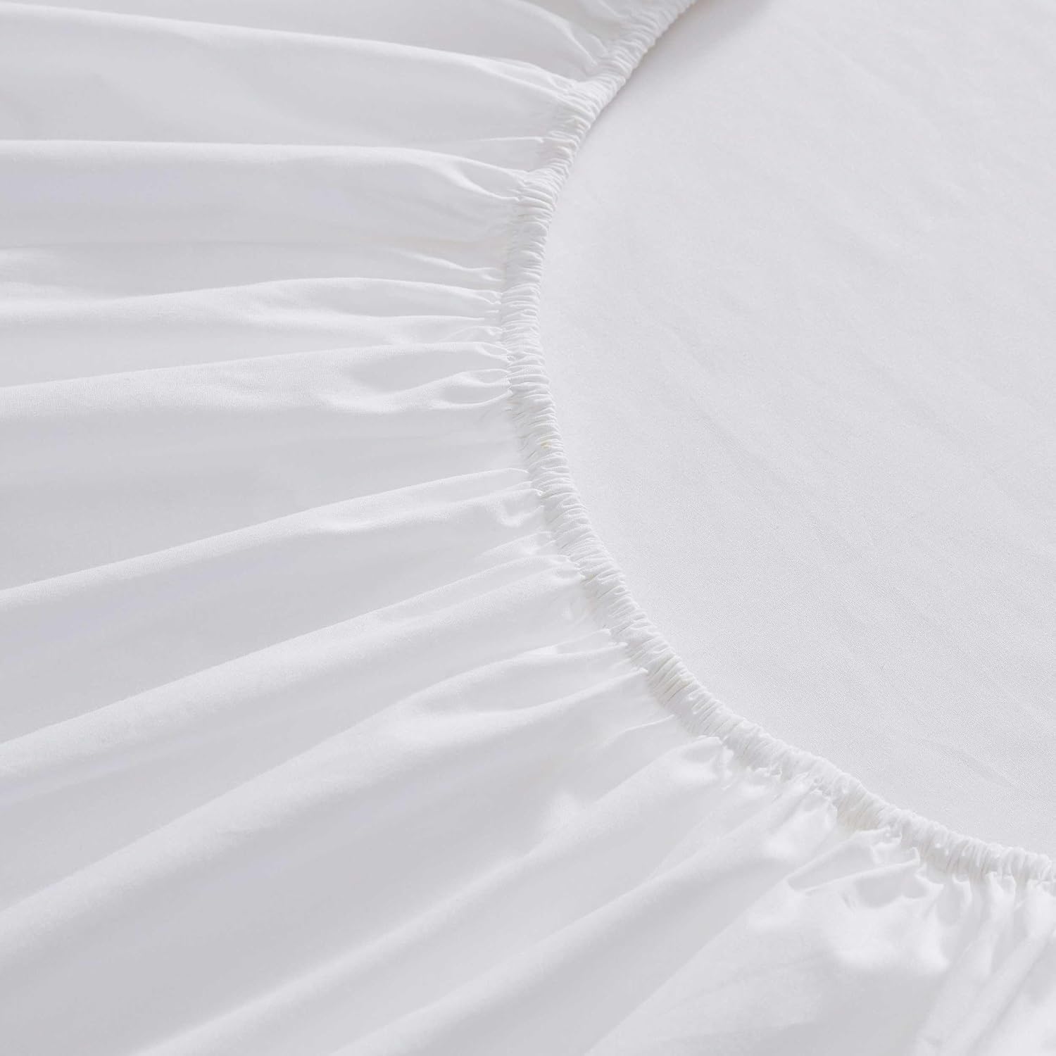 MarthaStewart Martha Stewart - King Size Sheets Set, Crisp & Tailored Cooling Sheets w/a Naturally Smooth Cotton Percale Lightweight Feel -…