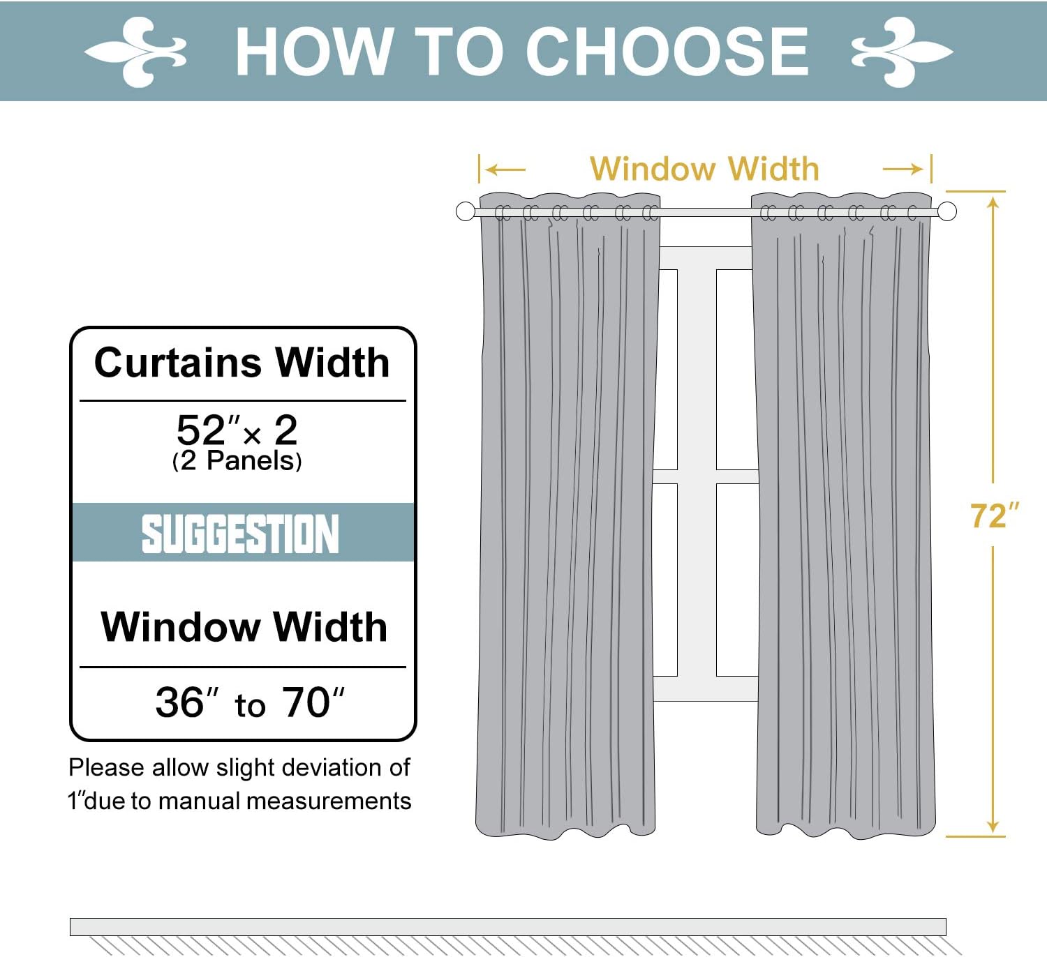 ChrisDowa White 100% Blackout Curtains for Bedroom with Black Liner, 2 Thick Layers Total Blackout Thermal Insulated Grommet Window Curtain…