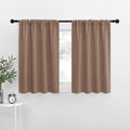 NICETOWN RV Blackout Curtains for Camper Windows, Window Treatment Thermal Insulated Rod Pocket Small Blackout Draperies/Drapes for…