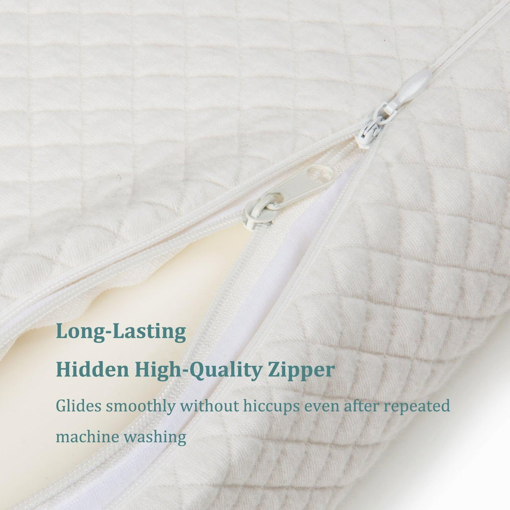 Epabo Contour Memory Foam Pillow Orthopedic Sleeping Pillows, Ergonomic Cervical Pillow for Neck Pain - for Side Sleepers, Back and Stomach…