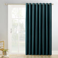Sun Zero Easton Extra-Wide Blackout Grommet Sliding Patio Door Curtain Panel 100.00" x 84.00"