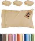 Standard Pillow Cases Set of 6 - Ultra Soft Hotel Quality Pillowcase Covers - Comfy & Wrinkle Free - Shrink & Fade Resistant - Machine…