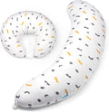 BYRIVER Firm C Shaped Pregnancy Pillows for Sleeping, Belly Hip Leg Knee Support Side Sleeper Body Pillow, Cuddle Snuggle Maternity…