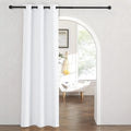 Rybhome RYB HOME Blackout Curtains Thermal Insulating Privacy Temporary Door Curtains for Bedroom Closet Doorway Accordion Door Interior Li…