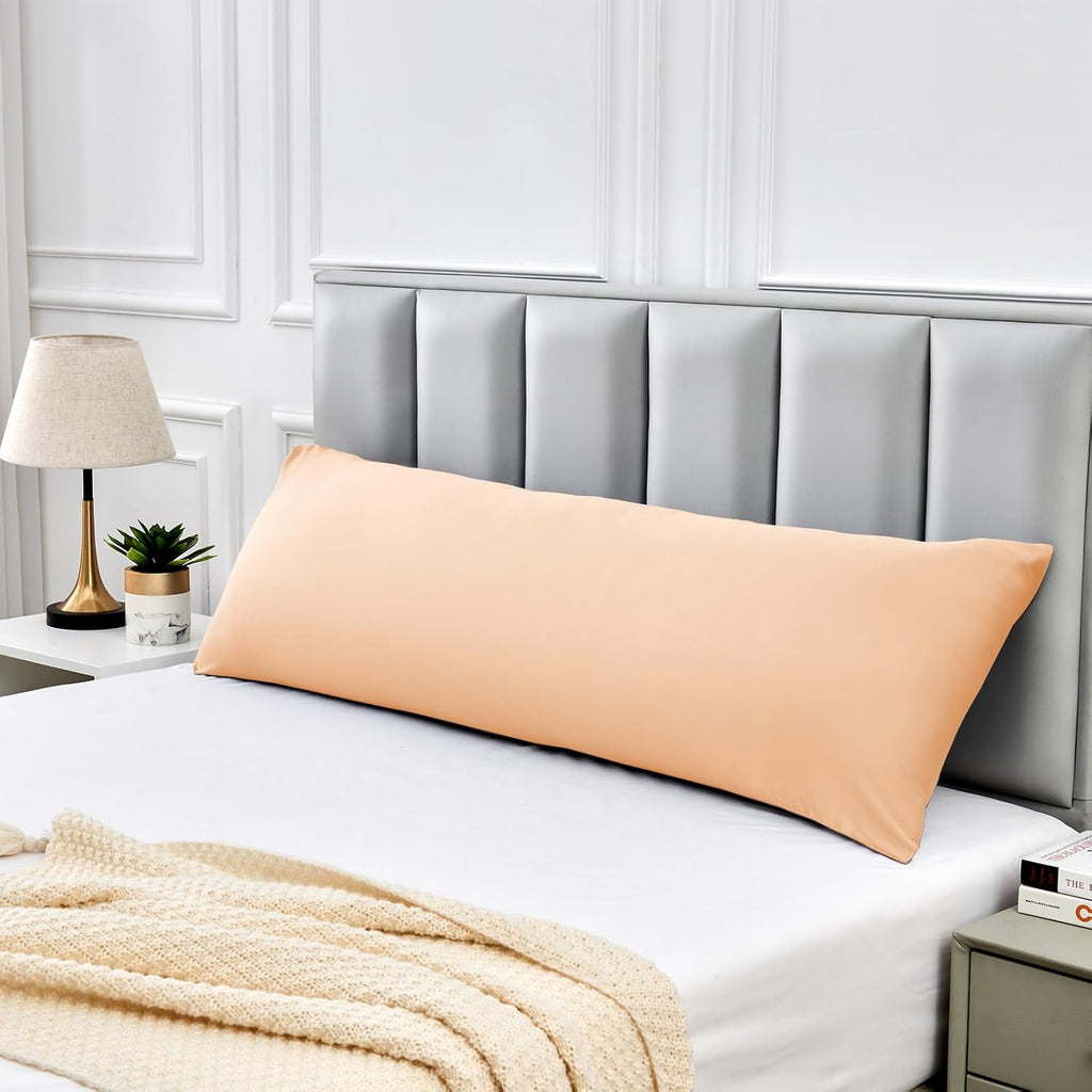 Warmstar Cotton Body Pillow Cover 1 Pack, 600 Thread Count Body Pillow case 20"x54", Long Body Pillow Case Cover Soft Breathable with…