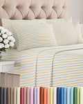 Queen 6 Piece Sheet Set - Comfy, Breathable & Cooling - Soft Hotel Luxury Bedding for Women, Men, Kids, Teens and Children - 1 Flat & 1…