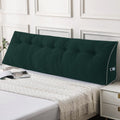 Sasttie Headboard Pillow King, Wedge Pillow Headboard for Sitting Up in Bed, Back-Rest Support Triangular Cushion for Reading - Features Re…