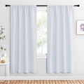 NICETOWN Kitchen Room Darkening Curtains - Window Treatment Thermal Insulated Rod Pocket Room Darkening Curtains/Drapes for Bedroom (2…