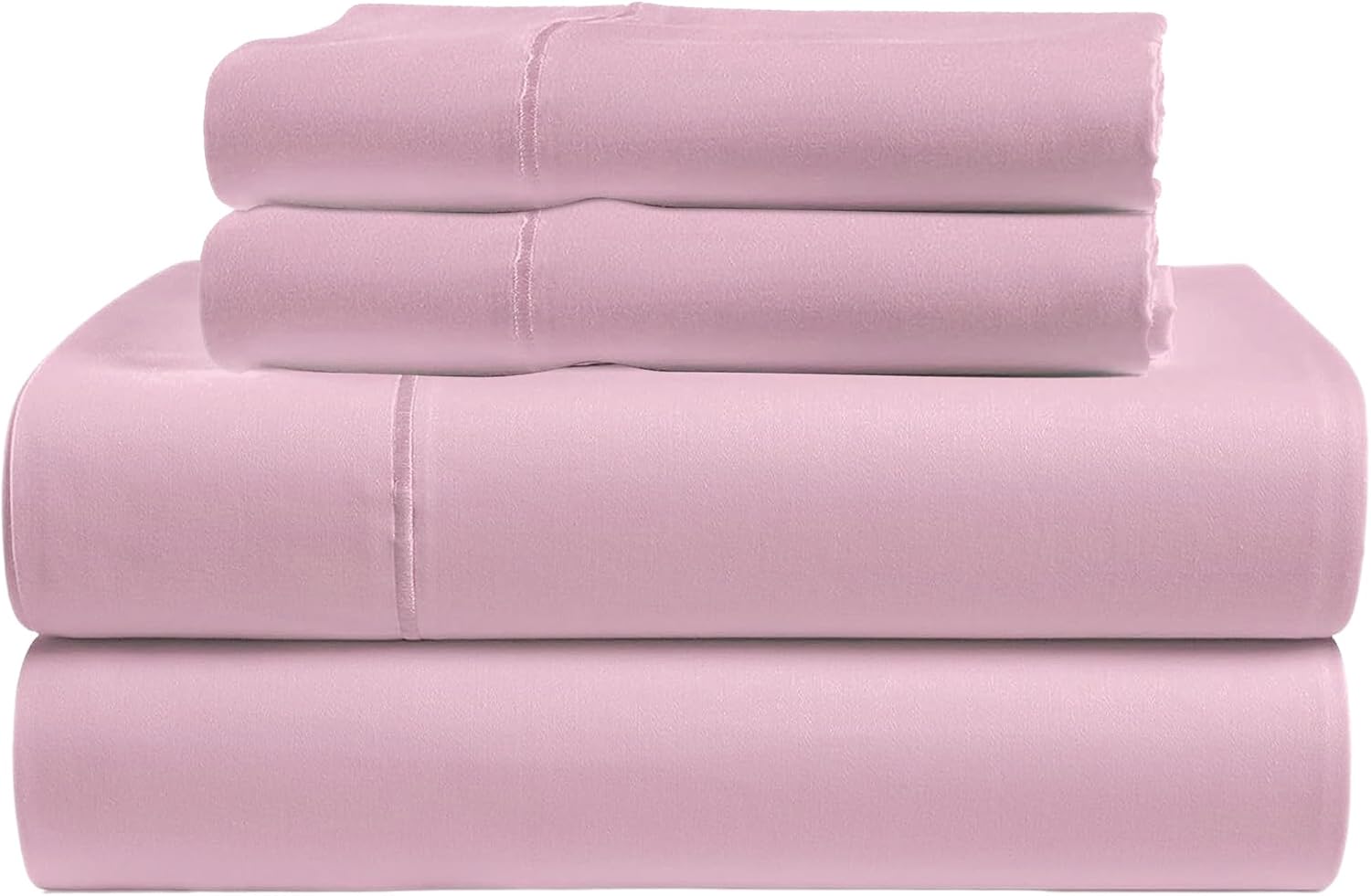 Ambra Linens 100% Organic Cotton Sheets Cal King Size - 4 PC Organic California King Sheet Sets - Soft, Comfy, Breathable & Cooling - 16” D…