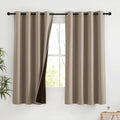 NICETOWN Blackout Curtains for Living Room - Thermal Insulated with Grommet Top Room Darkening Noise Reducing Plylux Curtains for Bedroom…