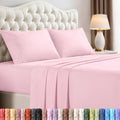 Utopiabedding Utopia Bedding King Size Sheet Set – 4 Piece Bed Sheets, Soft and Breathable Microfiber, Includes 1 Fitted Sheet, 1 Flat Shee…