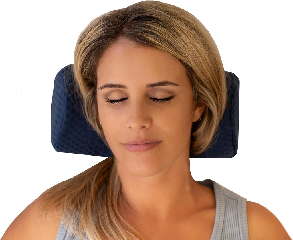 Carex Memory Foam Cervical Neck Pillow, Round - Contoured Design to Support Neck and Shoulders, Relieve Pain and Pressure, Neck Roll Pillow…