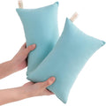 Ntbay Tiny Pillows, Down Alternative 7"x11" Microfiber Mini Pillow for Travel, Pets, Soft Machine Washable Small Pillows for Neck, Wrist, L…