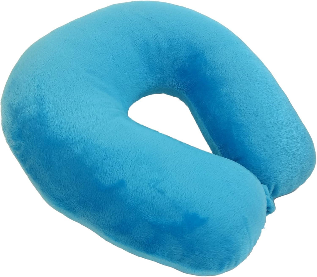 WorldsBest Wolf Essentials Adult Cozy Soft Microfiber Neck Pillow for Travel – Compact, Machine Washable - Perfect for Airplane, Car, or Ho…
