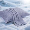 Elegear Cooling Pillow Cases for Hot Sleepers, Japanese Q-Max 0.5 Cooling Pillowcases, Both Sides(Cooling/Cotton), Breathable Soft Pillowca…