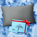 Rifens Ice Cooling Pillowcase for Hot Sleepers, Instantly Cool, Stays Cold All Night, Softer Than Silk Pillow Cases, Pillow Covers with Inv…