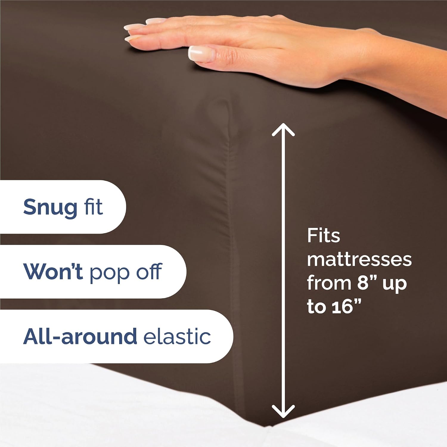 Split King 7 Piece Sheet Set - Comfy Breathable & Cooling - Hotel Luxury Bedding for Women, Men, Kids, Teens & Children - 1 Flat & 2…
